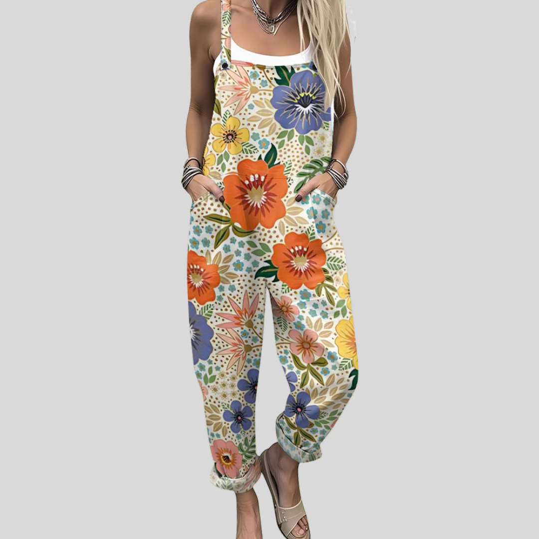 Peto floral de colores, multicolor