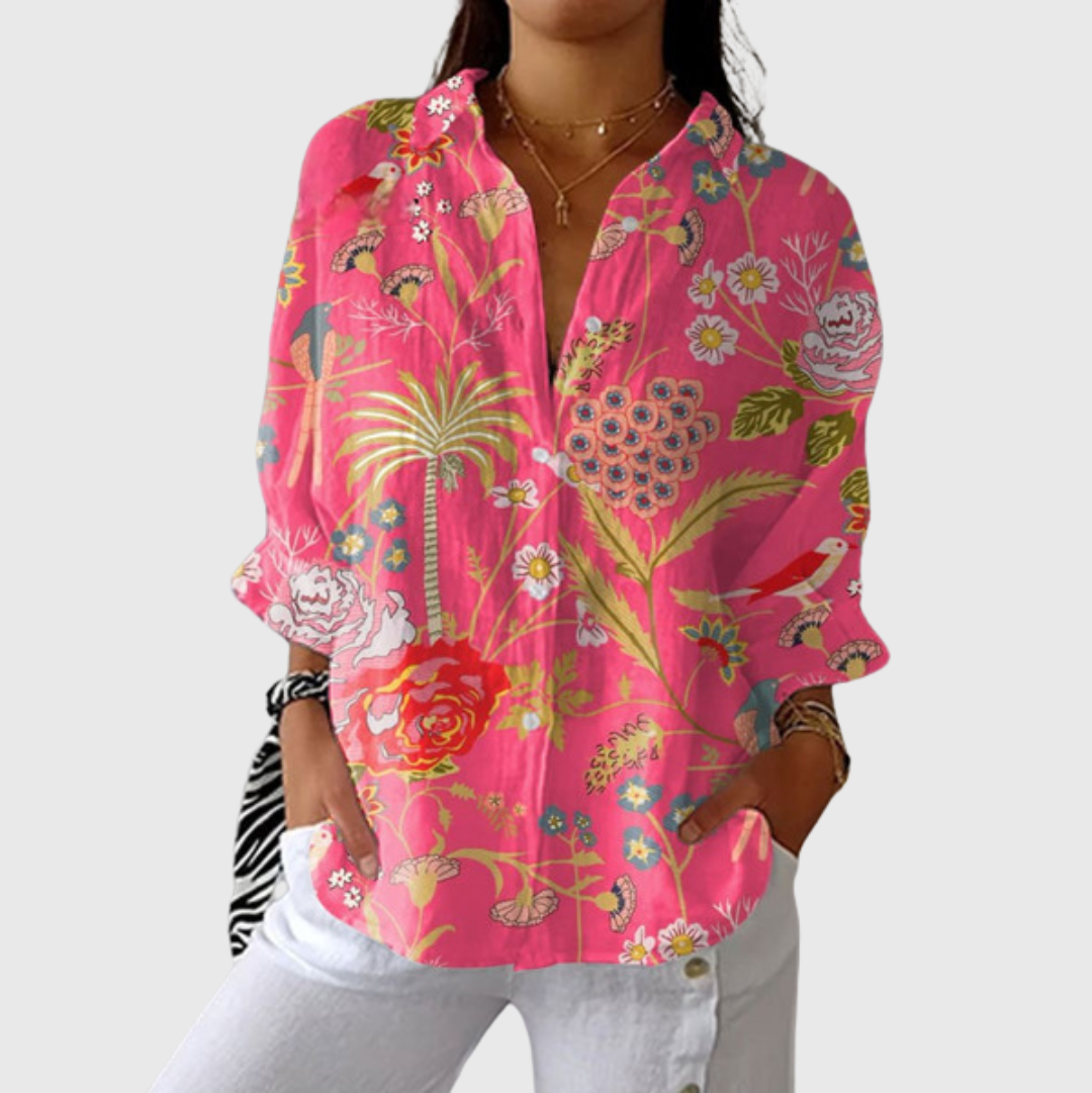 Blusa Estampada Ligera y Colorida
