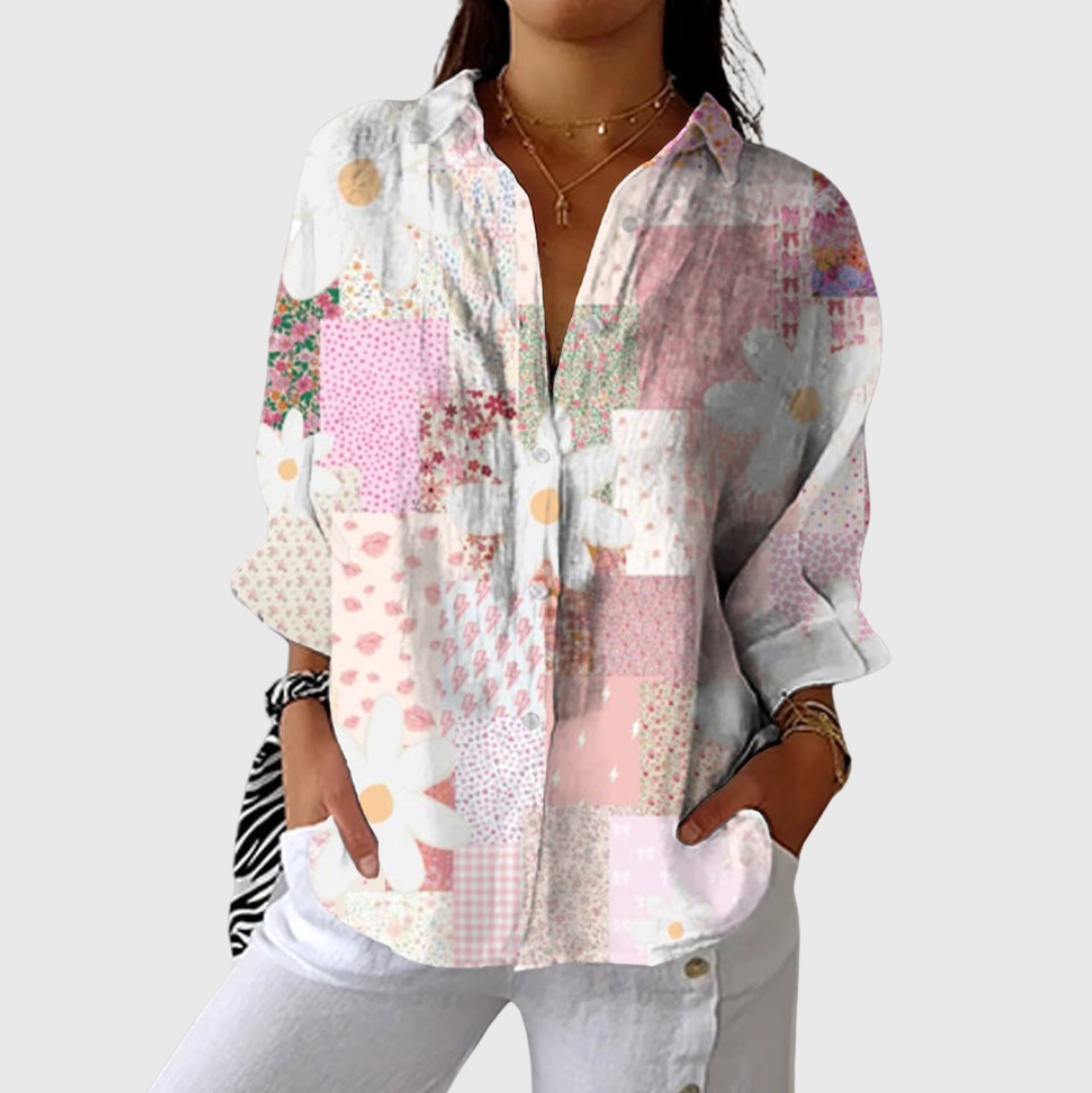 Blusa Estampada Ligera y Colorida