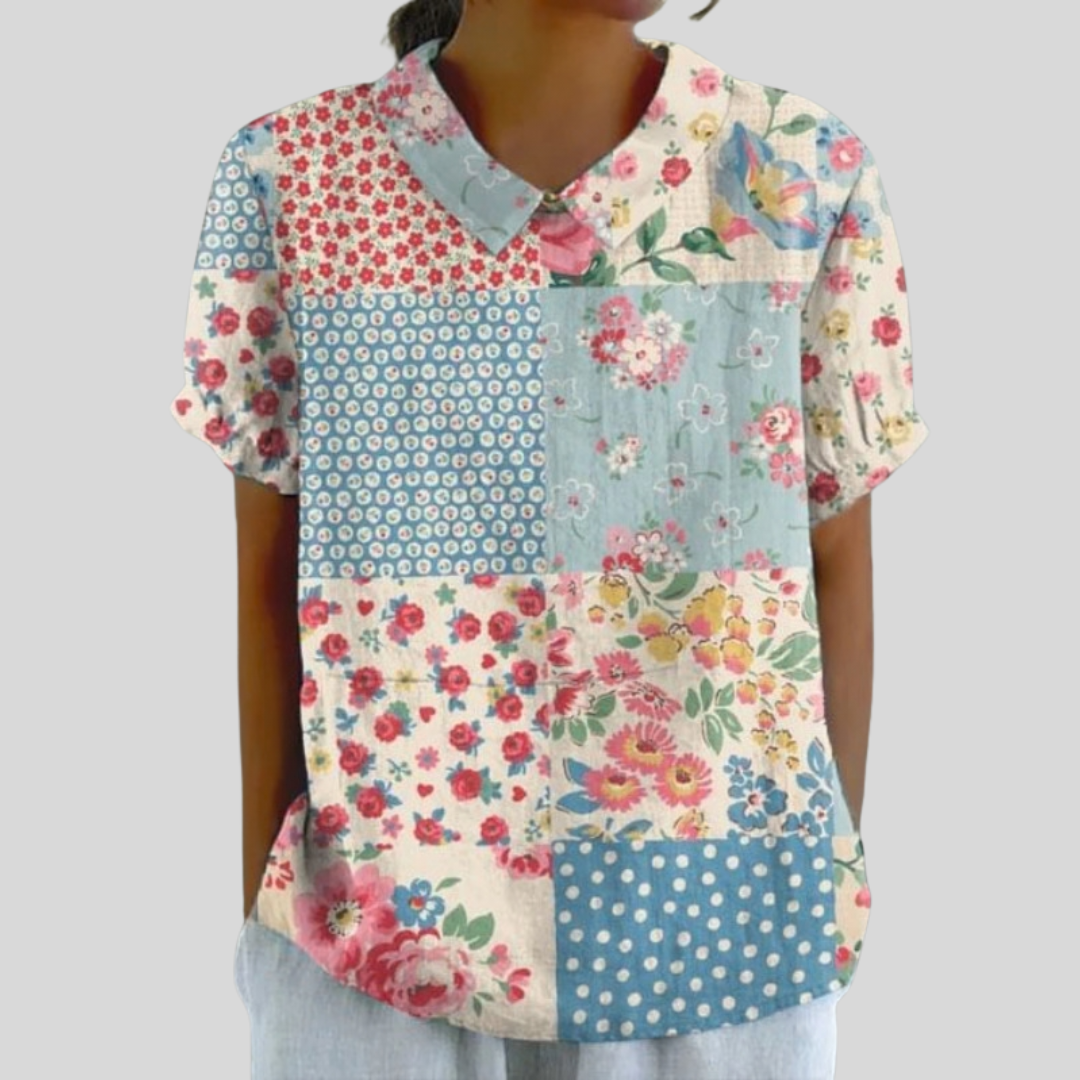 Top Floral Elegante y Cómodo