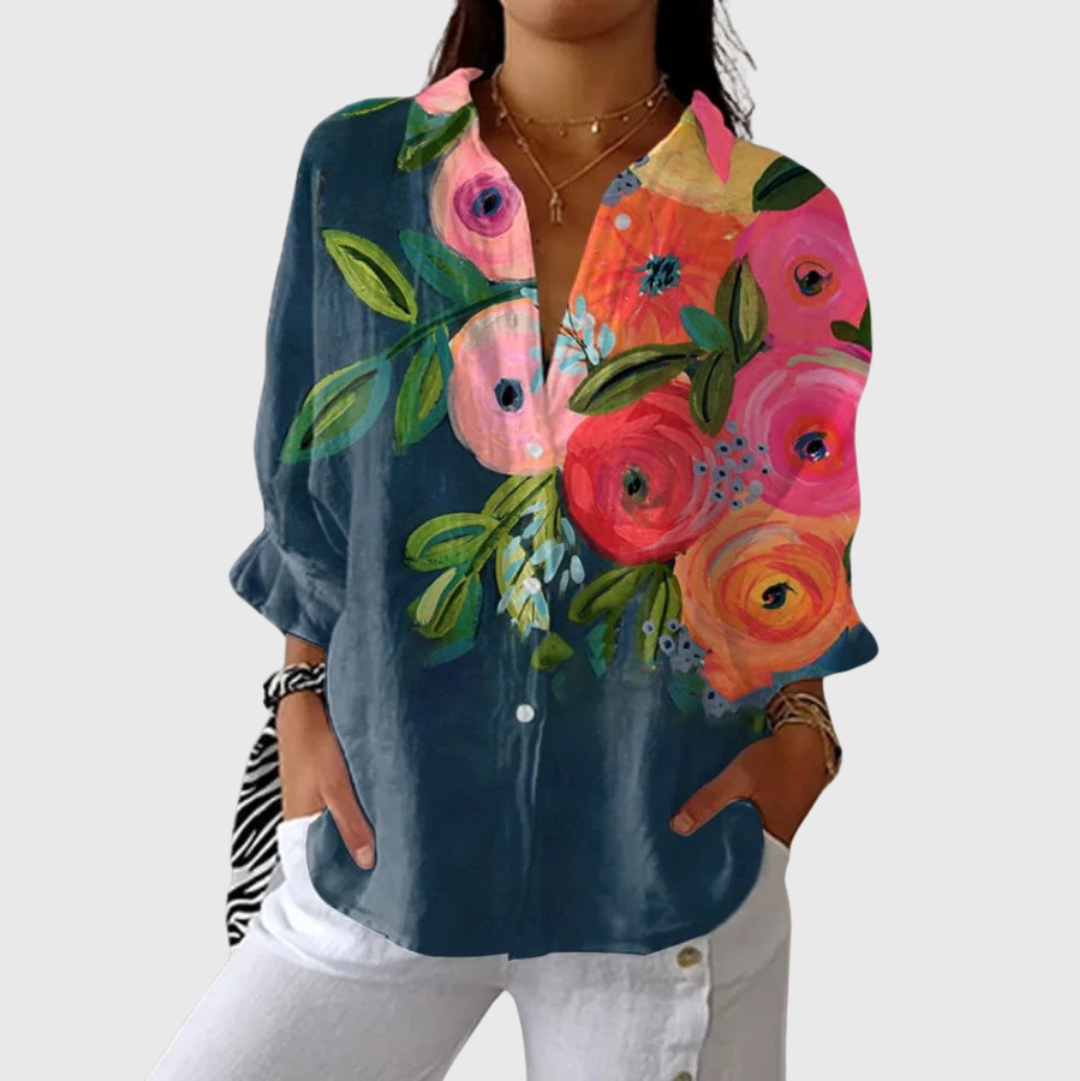 Blusa Estampada Ligera y Colorida