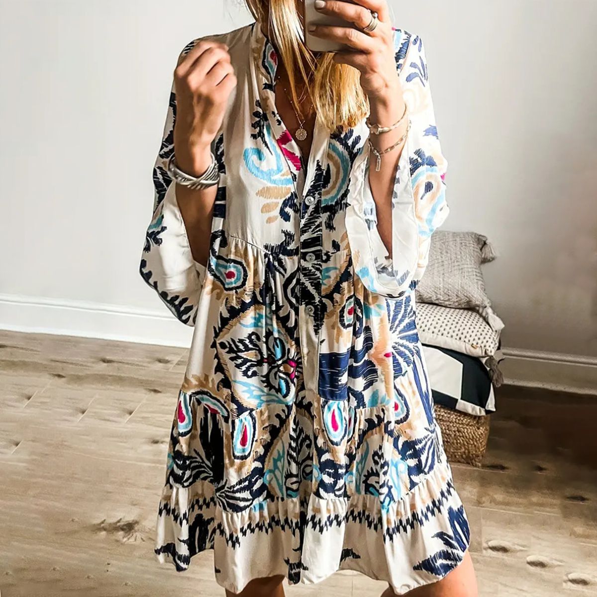 Veronique - Vestido Túnica Bohemio