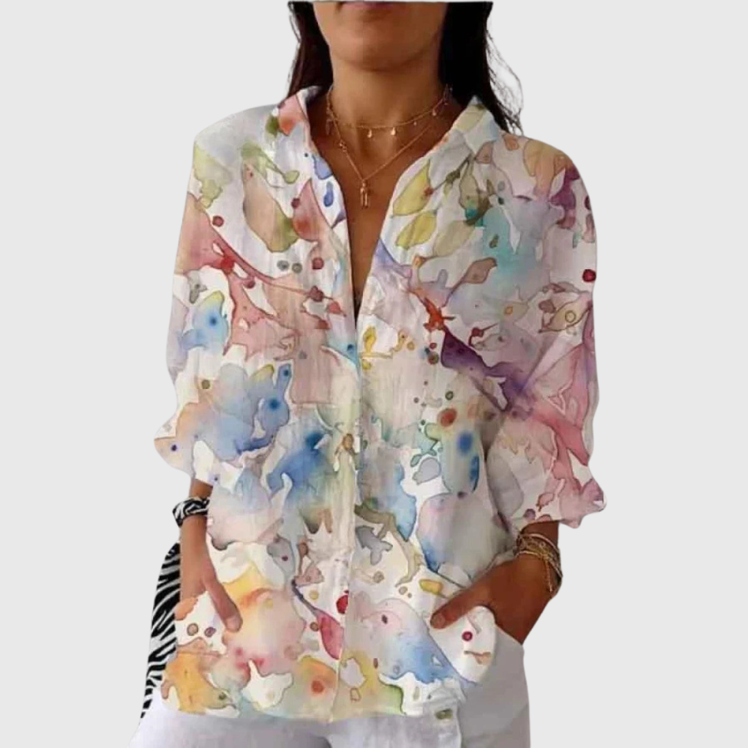 Blusa Estampada Ligera y Colorida