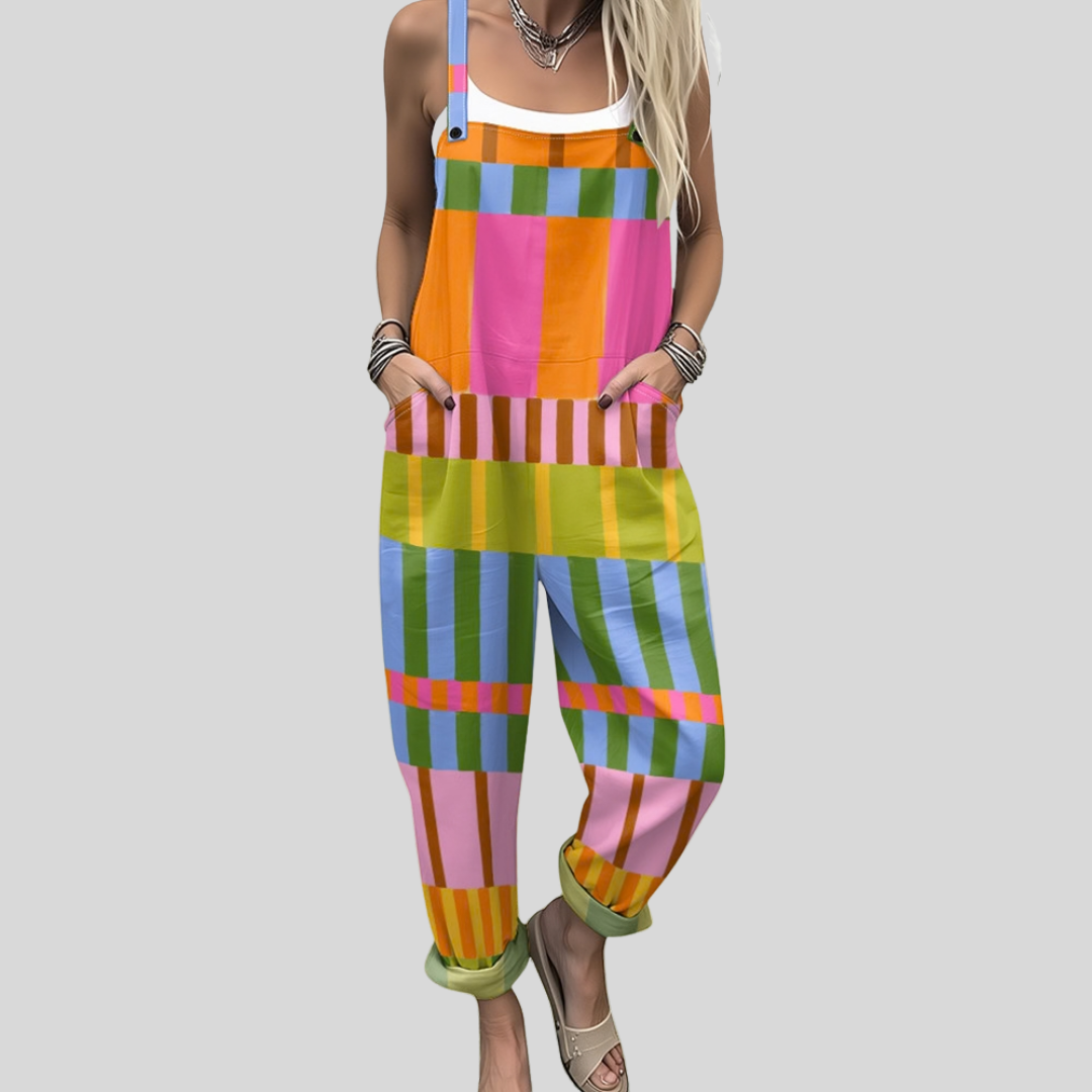 Peto de colores con cuadros