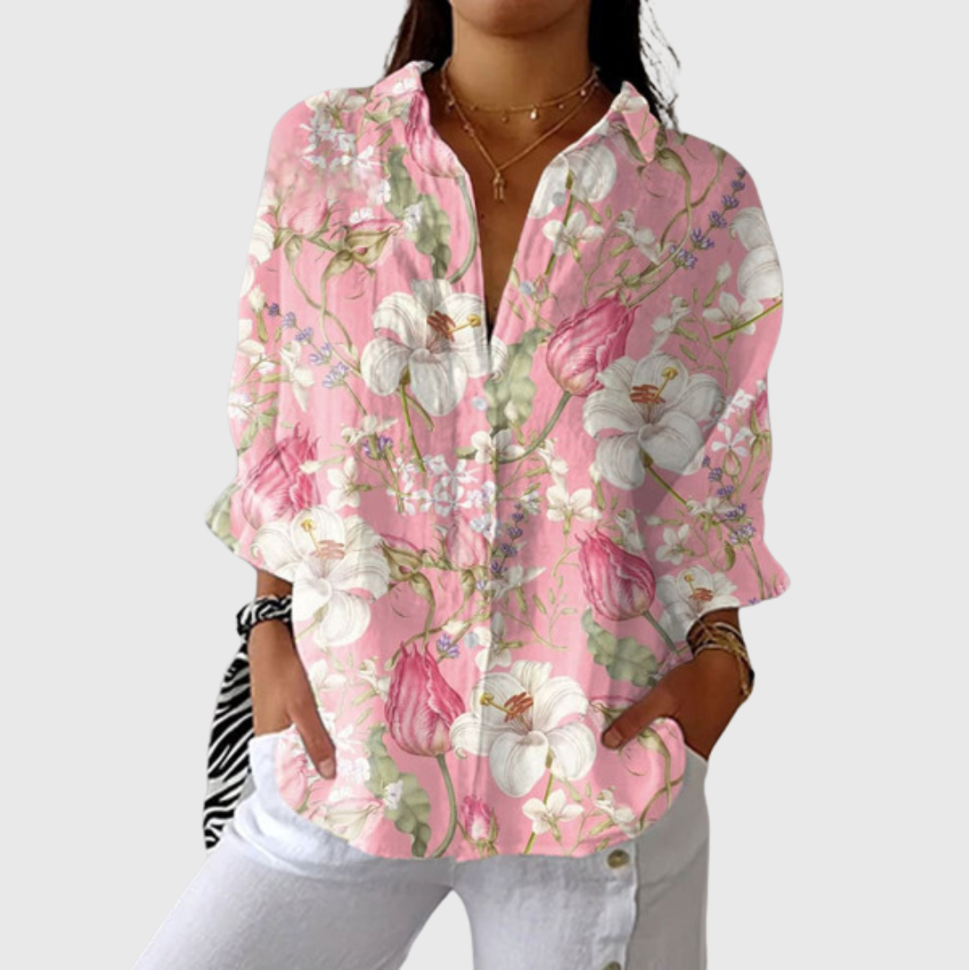Blusa Estampada Ligera y Colorida