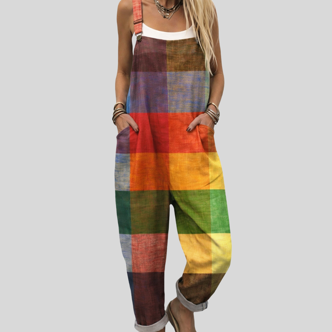 Peto de colores estilo patchwork