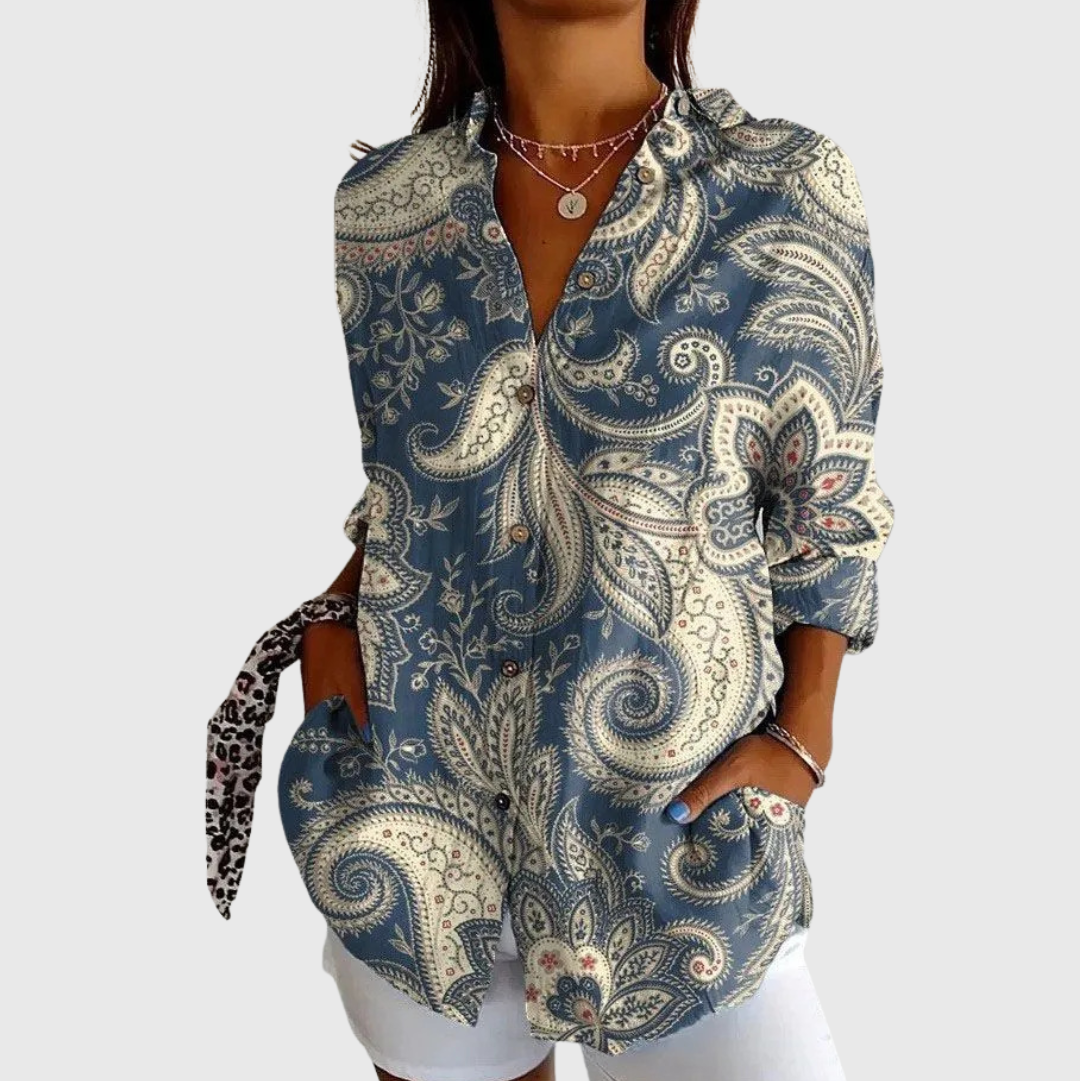 Blusa Estampada Ligera y Colorida