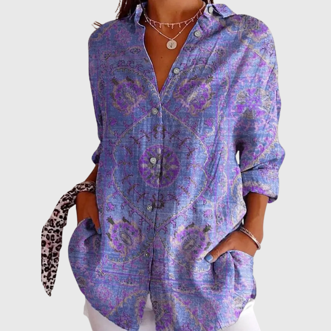 Blusa Estampada Ligera y Colorida