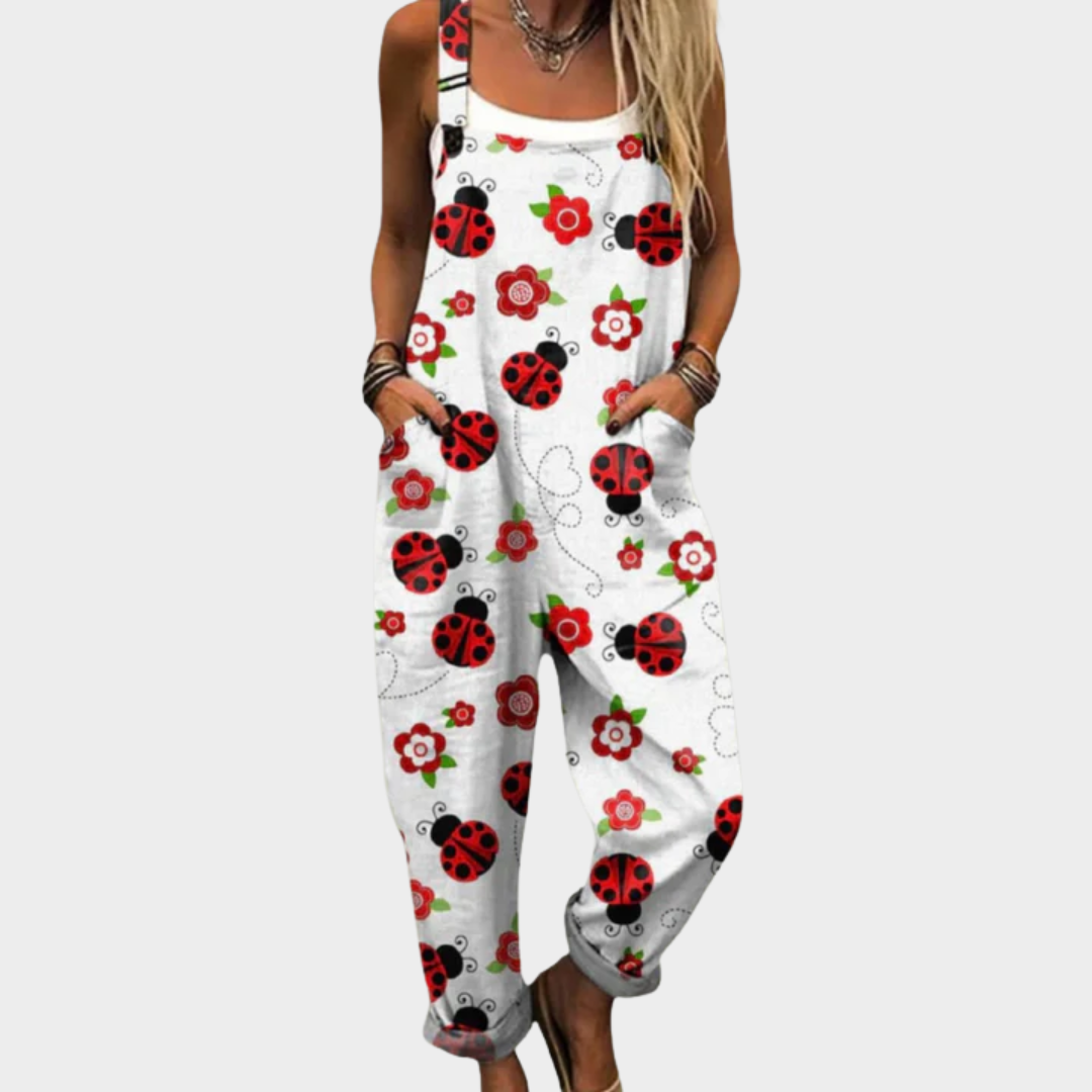 Peto con Mariquitas Blanco