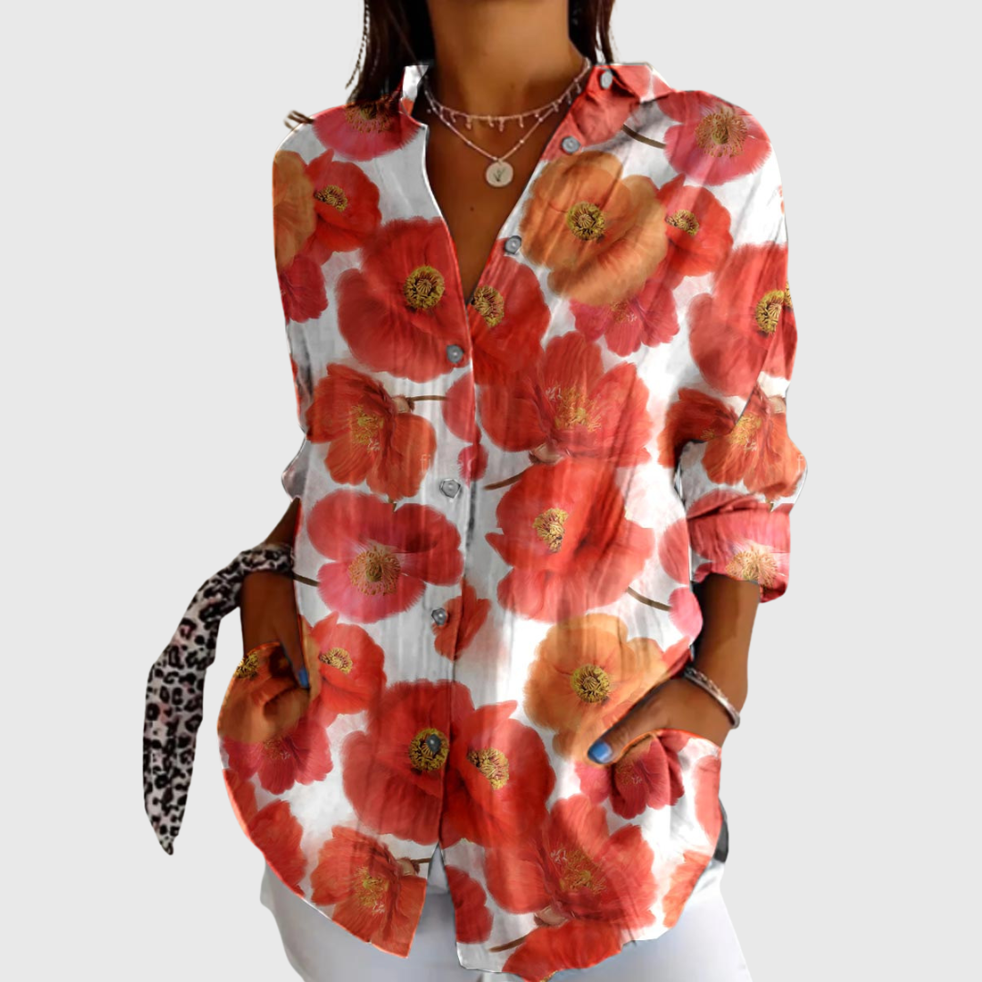 Blusa Estampada Ligera y Colorida