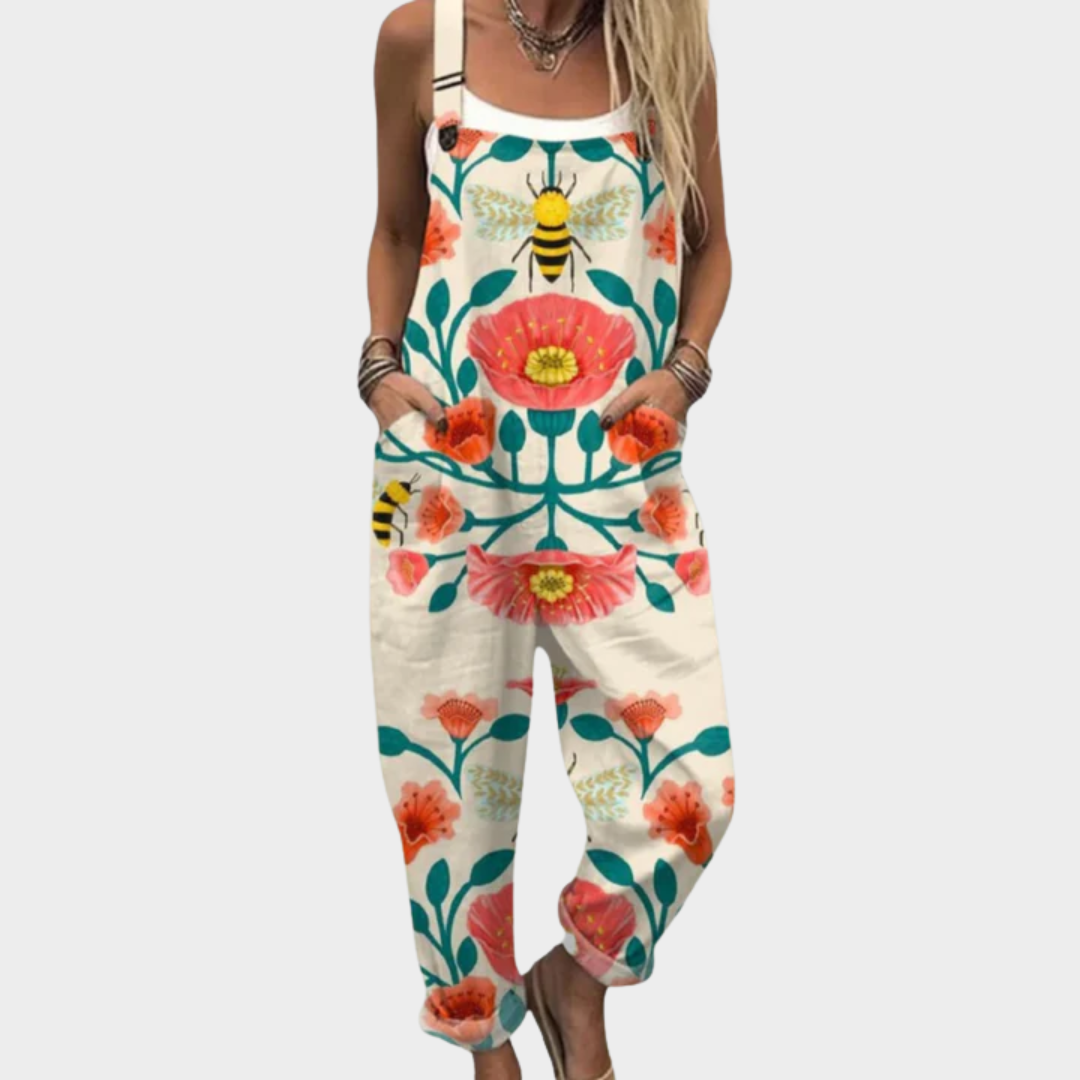 Peto con Amapolas y Abejas