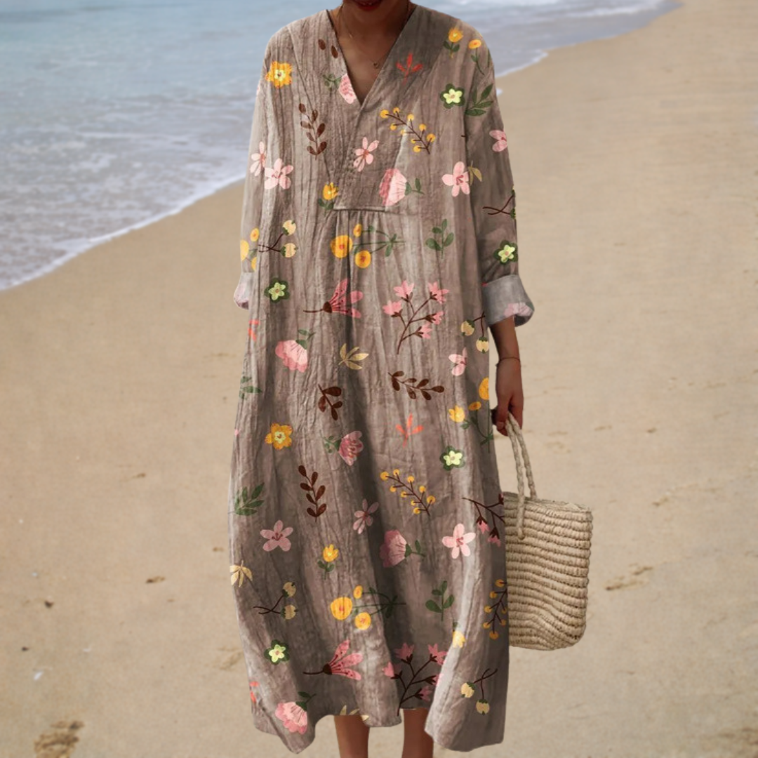 Vestido de Verano Vaporoso Estampado