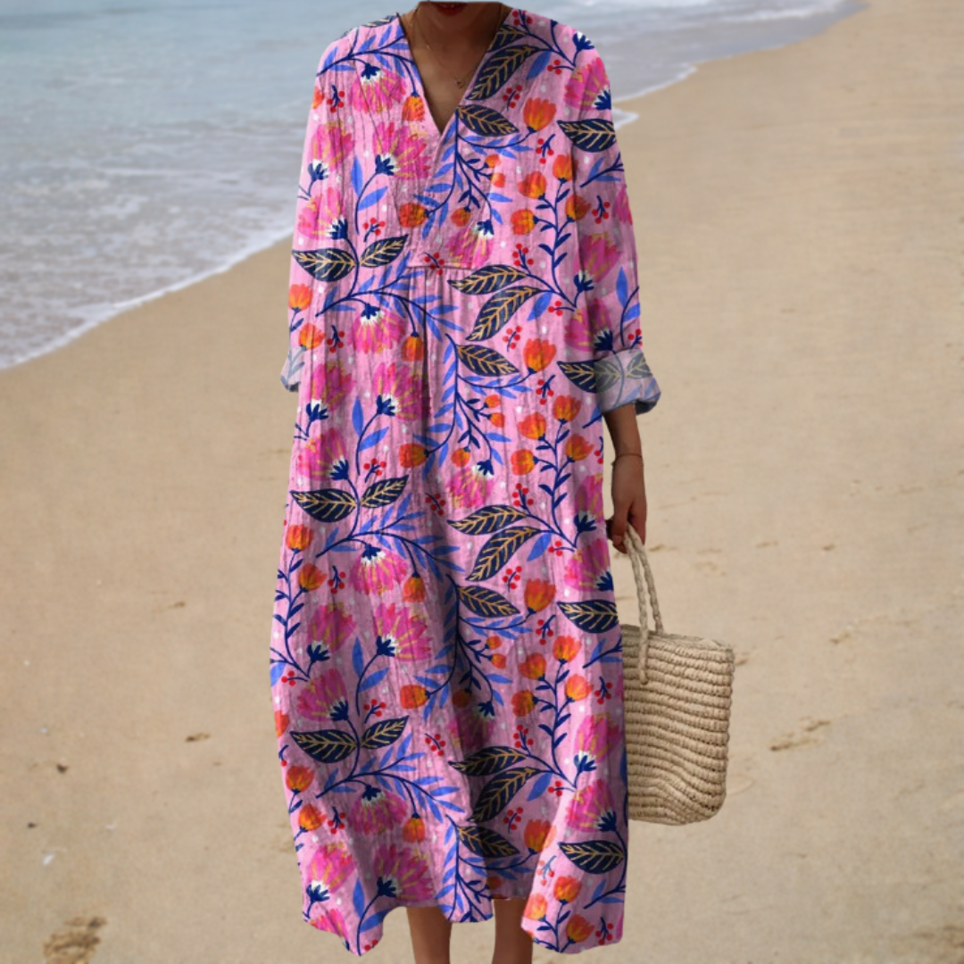 Vestido de Verano Vaporoso Estampado