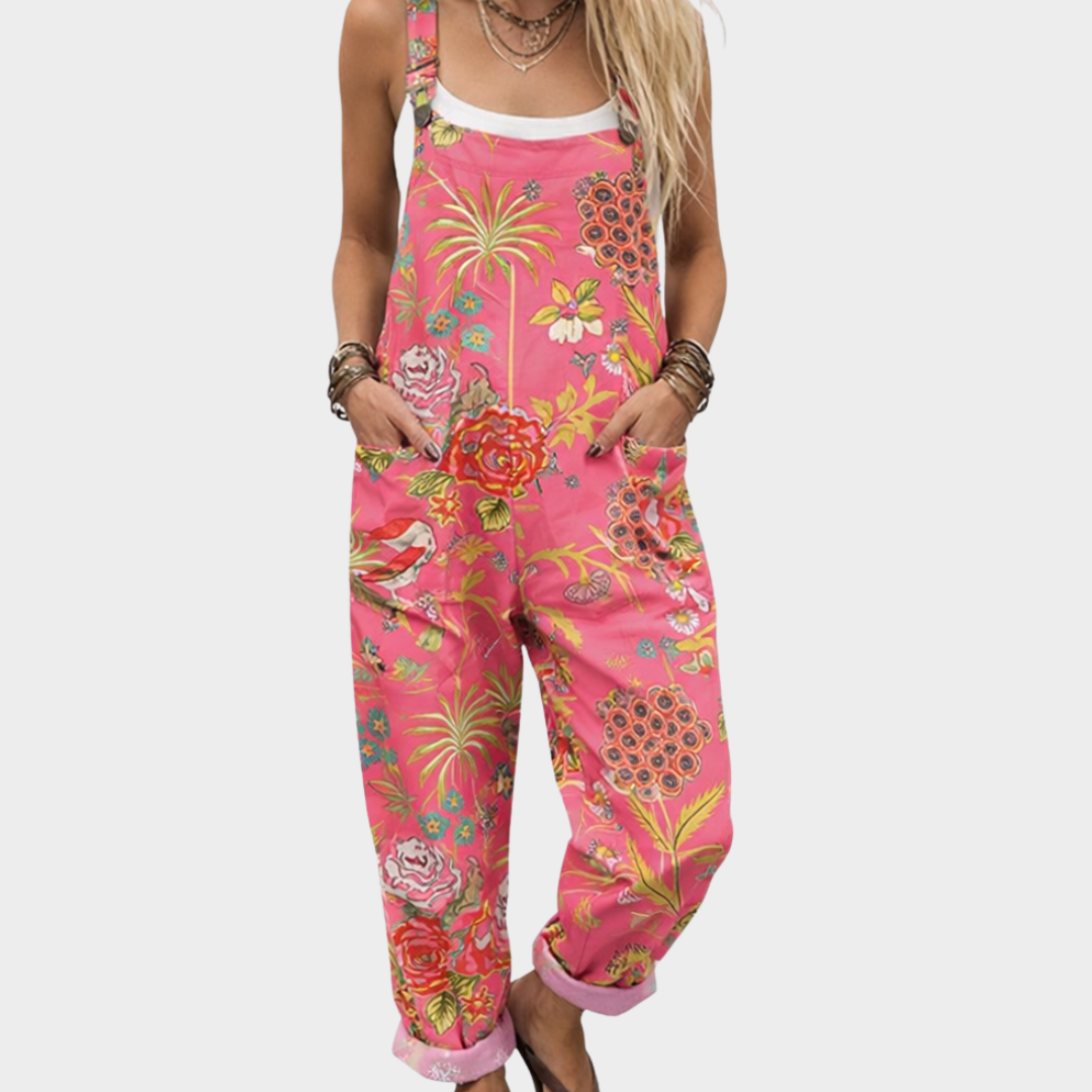 Peto tropical en rosa coral