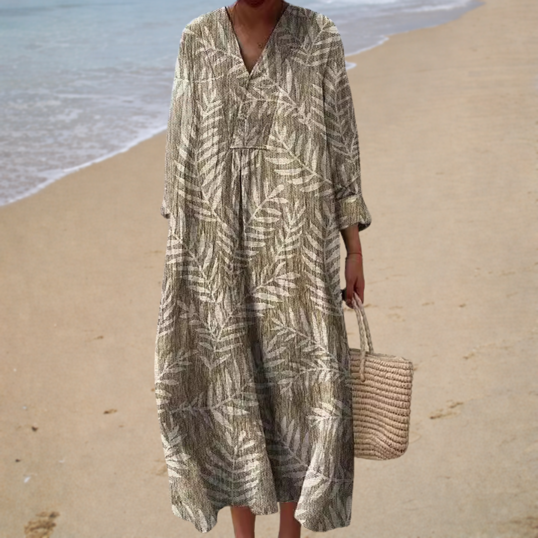 Vestido de Verano Vaporoso Estampado