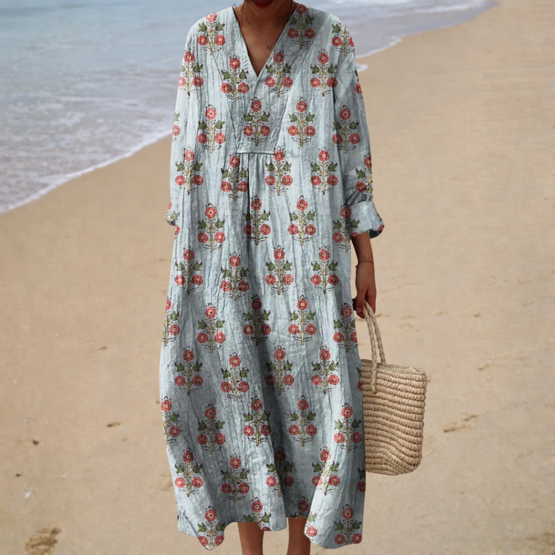 Vestido de Verano Vaporoso Estampado