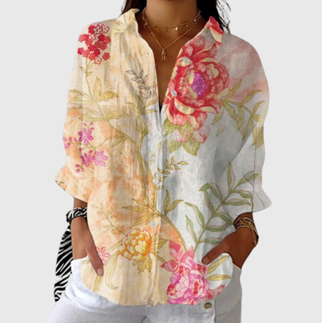 Blusa Estampada Ligera y Colorida