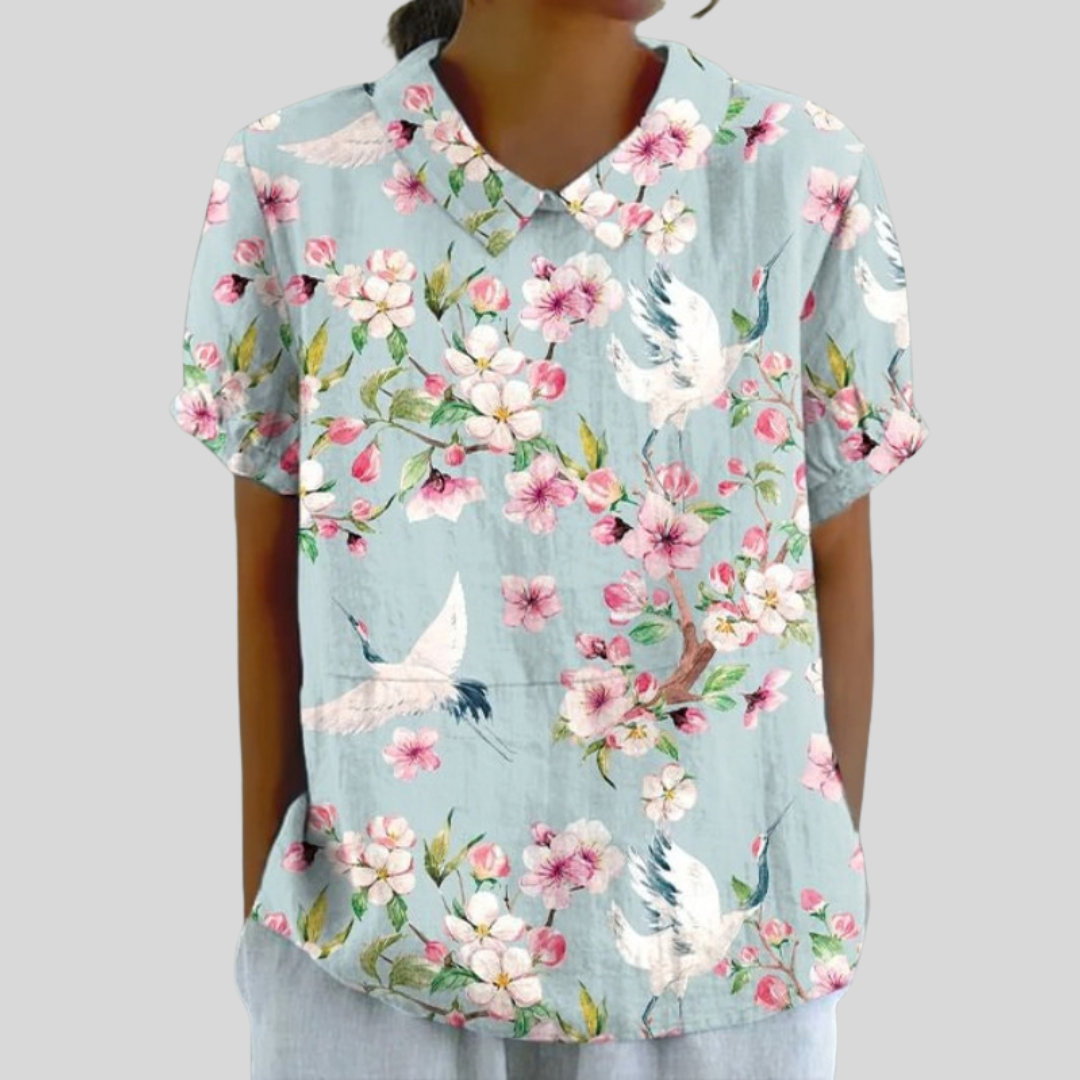 Top Floral, Comodidad Elegante