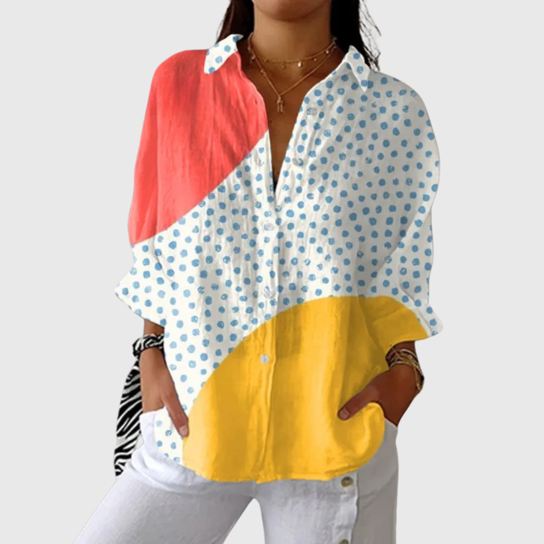 Blusa Estampada Ligera y Colorida