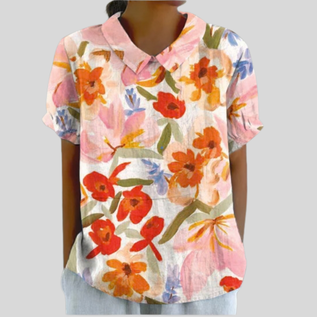 Top Floral Elegante