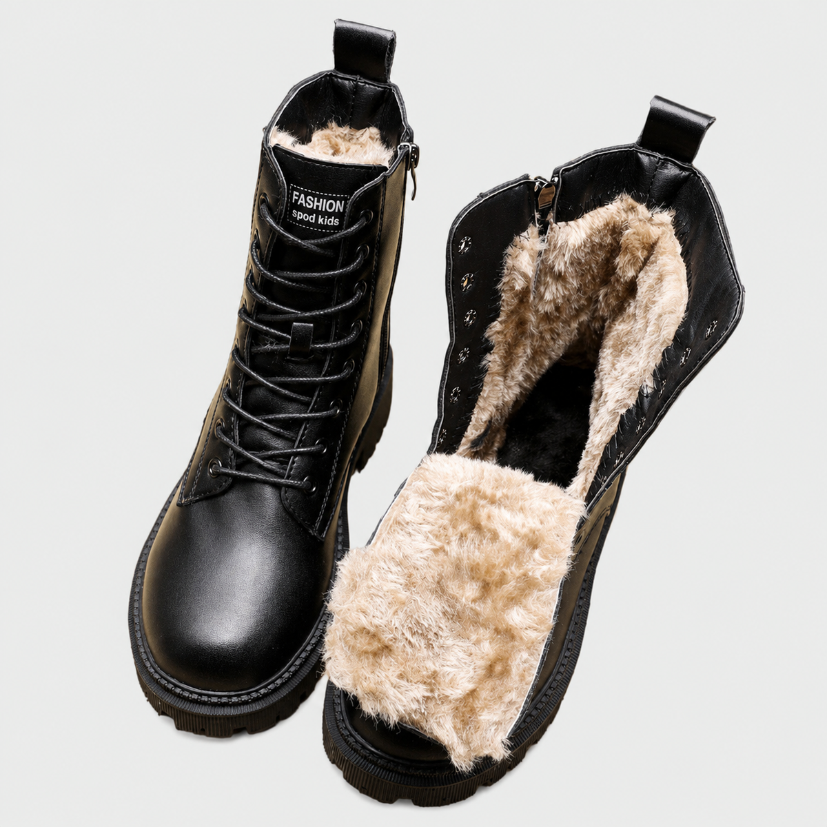 Botines de Invierno de Piel