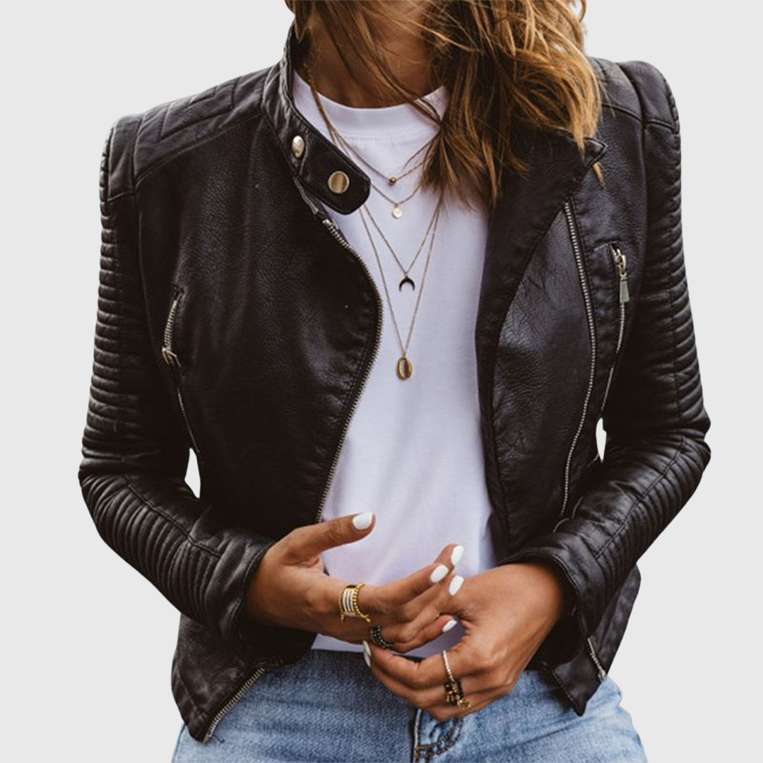 Janet | Chaqueta de piel auténtica