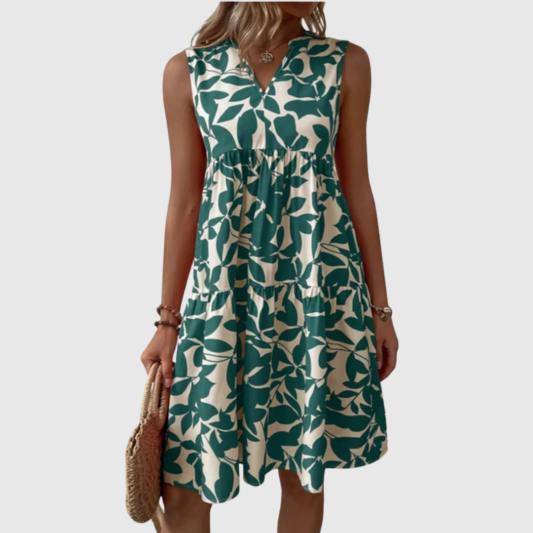 TASHA | MIDI VESTIDO FLUIDO Y EQUILIBRADO