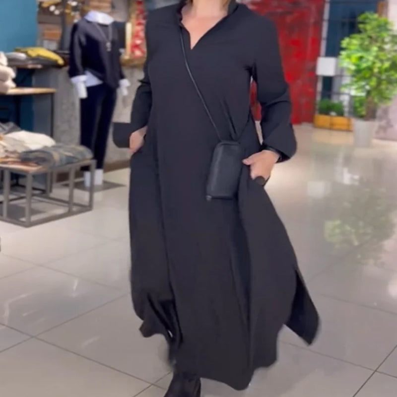 Sylvie - Maxivestido de Corte Amplio