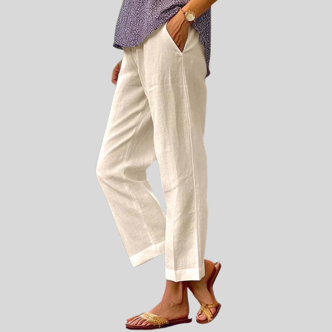 Vayla - Pantalón Clásico Relaxed