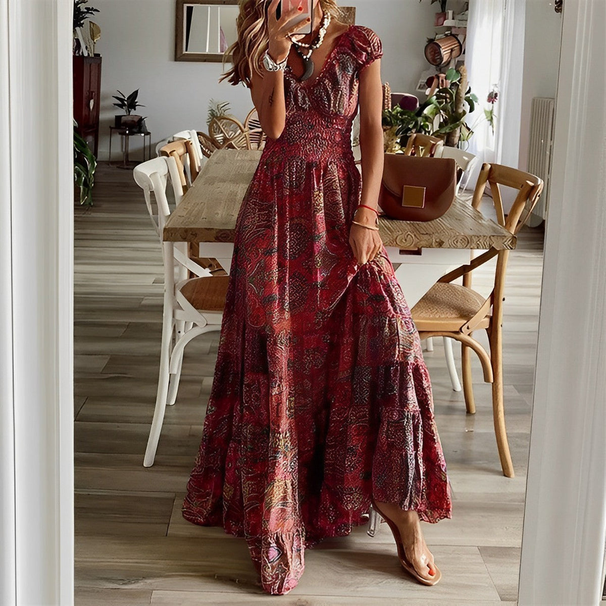 Kaida - Elegante Vestido Boho