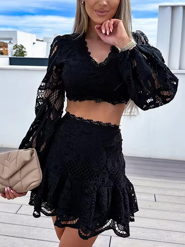 Jess - Conjunto Elegante de Encaje