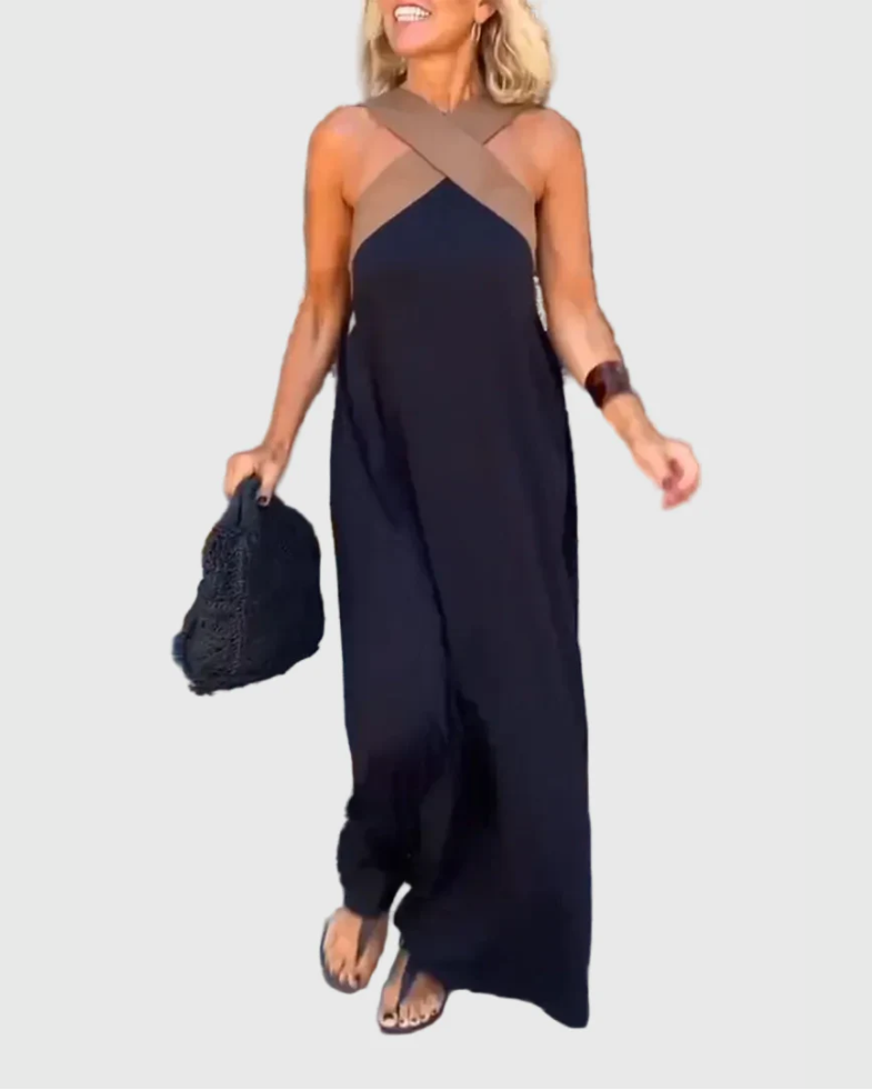 Elena | Maxivestido Elegante y Fluido