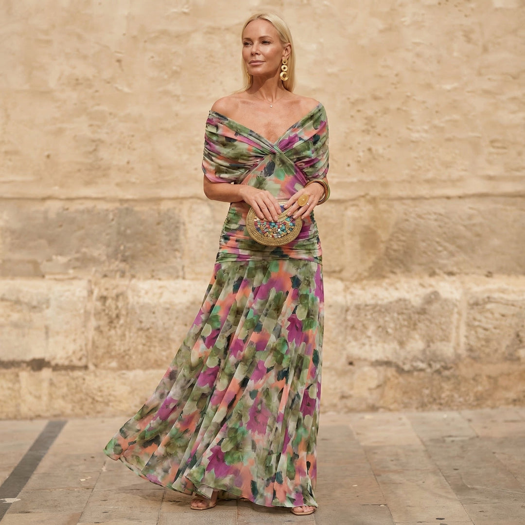 Kelsey | Vestido Colorido Elegante