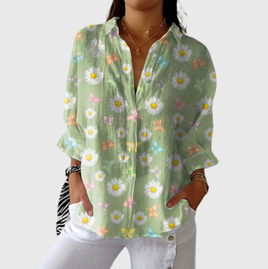 Blusa Estampada Ligera y Colorida