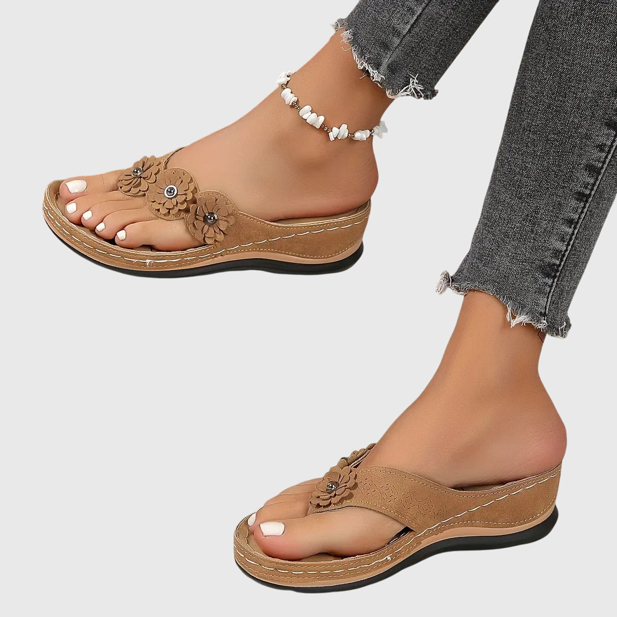 Asha - Chanclas ortopédicas elegantes